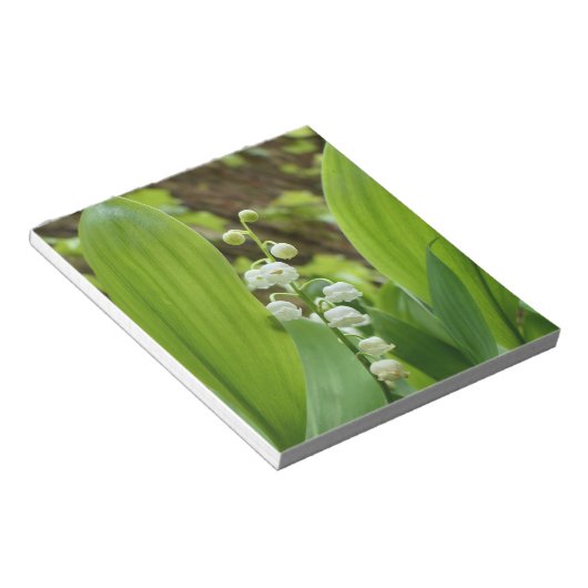 Lily van de Valley Notitieblok (Schuin)