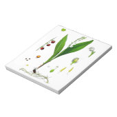 Lily van de Valley Notitieblok (Linkerzijde)