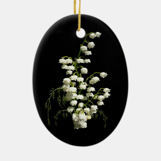 Lily van de Valley Ornament (Achterkant)