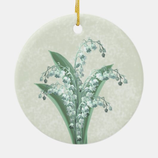 Lily van de Valley Ornament (Achterkant)