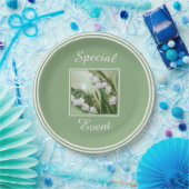 Lily van de Valley Papieren Bordje (Feest)