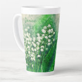 Lily van de Valley Personalized Coffee Mok Cup (Linkerhoek)