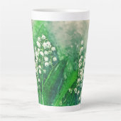 Lily van de Valley Personalized Coffee Mok Cup (Voorkant)
