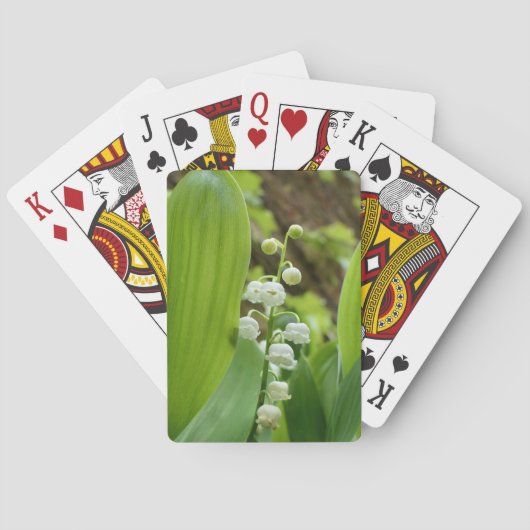 Lily van de Valley Pokerkaarten (Achterkant)