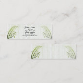 Lily van de Valley Profile Card Mini Visitekaartje (Voorkant / Achterkant)