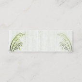 Lily van de Valley Profile Card Mini Visitekaartje (Achterkant)