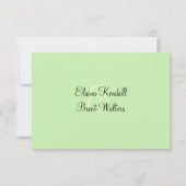 Lily van de Valley RSVP (Achterkant)