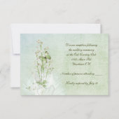 Lily van de Valley RSVP Kaart (Voorkant)