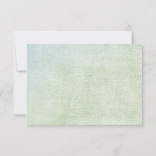 Lily van de Valley RSVP Kaart (Achterkant)