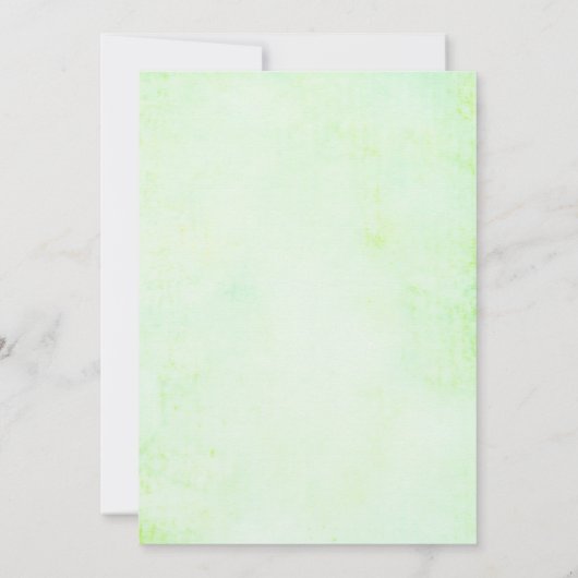 Lily van de Valley Rustic Wedding Save the Date (Achterkant)