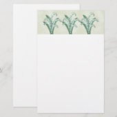 Lily van de Valley Stationery Briefpapier (Voorkant / Achterkant)