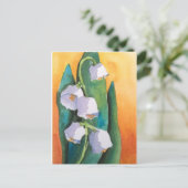 Lily van de Valley Sunrise Briefkaart (Staand voorkant)