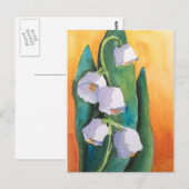 Lily van de Valley Sunrise Briefkaart (Voorkant / Achterkant)