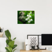 Lily van de Valley Sweet White Bell Flower Bouquet Poster (Thuiskantoor)