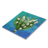 Lily van de Valley Tegeltje (Zijkant)