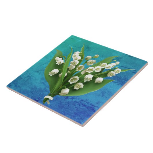 Lily van de Valley Tegeltje (Zijkant)