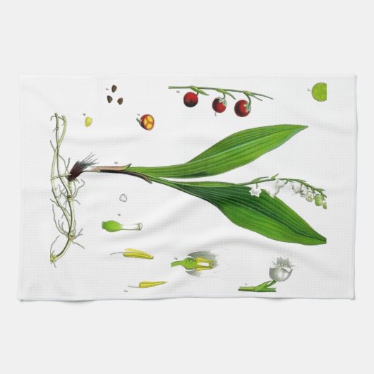 Lily van de Valley Theedoek (Horizontaal)