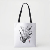 Lily van de Valley Tote Bag (Voorkant)