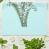 Lily van de Valley Towel Theedoek (Gevouwen)
