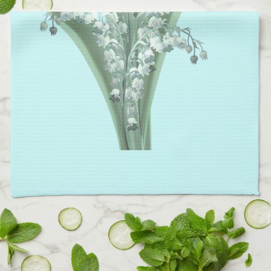 Lily van de Valley Towel Theedoek (Gevouwen)