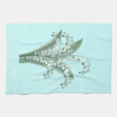 Lily van de Valley Towel Theedoek (Horizontaal)