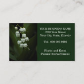 Lily van de Valley Visitekaartje (Voorkant)