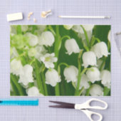Lily van de Valley White Spring Flowers Tissuepapier (Craft)