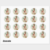 Lily van de Vally Maiden Ronde Sticker (Vel)