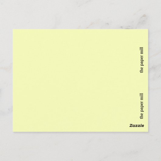 Lily van het Bladwijzer Valley Briefkaart (Achterkant)