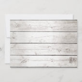 Lily van het bord van de uitnodigingsschuur van he kaart (Achterkant)