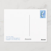 Lily van het Valley Briefkaart (Achterkant)