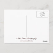 Lily van het Valley briefkaart (Achterkant)