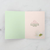 Lily van het Valley Jubileum Kaart (Binnen)