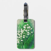 Lily van het Valley Personalized Bagagelabel (Achterkant verticaal)