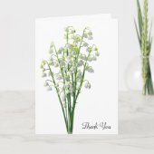Lily van het Valley Sympathie bedankt Kaart (Voorkant)