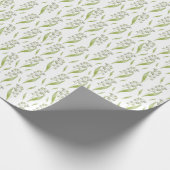 Lily van het Valley Wrapping Paper Cadeaupapier (Hoek)