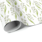 Lily van het Valley Wrapping Paper Cadeaupapier (Rol Hoek)