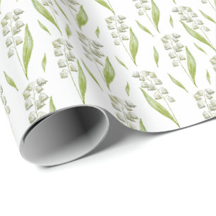 Lily van het Valley Wrapping Paper Cadeaupapier
