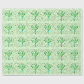 Lily van het Valley Wrapping Paper Cadeaupapier (Vlak)