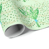Lily van het Valley Wrapping Paper Cadeaupapier (Rol Hoek)