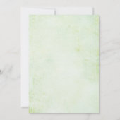 Lily van het Vrijgezellenfeest van de vallei Kaart (Achterkant)