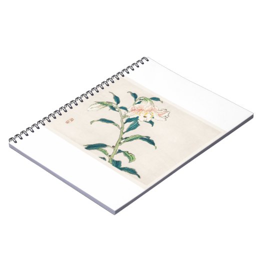 Lily van Kono Bairei (1844-1895). Notitieboek (Linkerzijde)