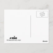 Lily Vertical Briefkaart (Achterkant)