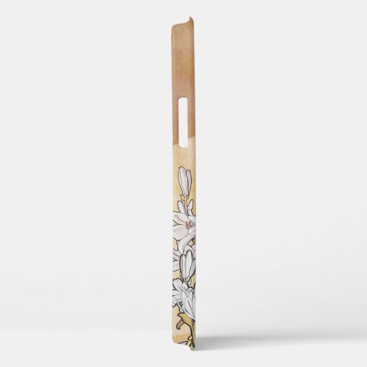 Lily (Vier bloemen), Alphonse Mucha Case-Mate iPhone Case (Achterkant / Rechts)