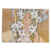 Lily (Vier bloemen), Alphonse Mucha Groot Cadeauzakje (Achterkant)