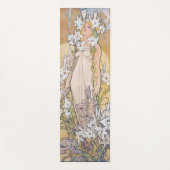Lily (Vier bloemen), Alphonse Mucha Yogamat (Voorkant)