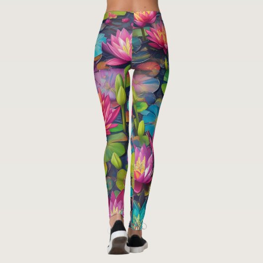 Lily-vijver Leggings (Achterkant)