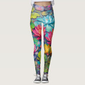 Lily-vijver Leggings (Voorkant)