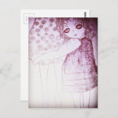 Lily was een klein meisje briefkaart (Voorkant / Achterkant)