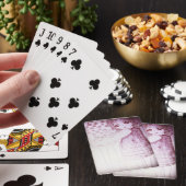 Lily was een klein meisje pokerkaarten (Insitu)